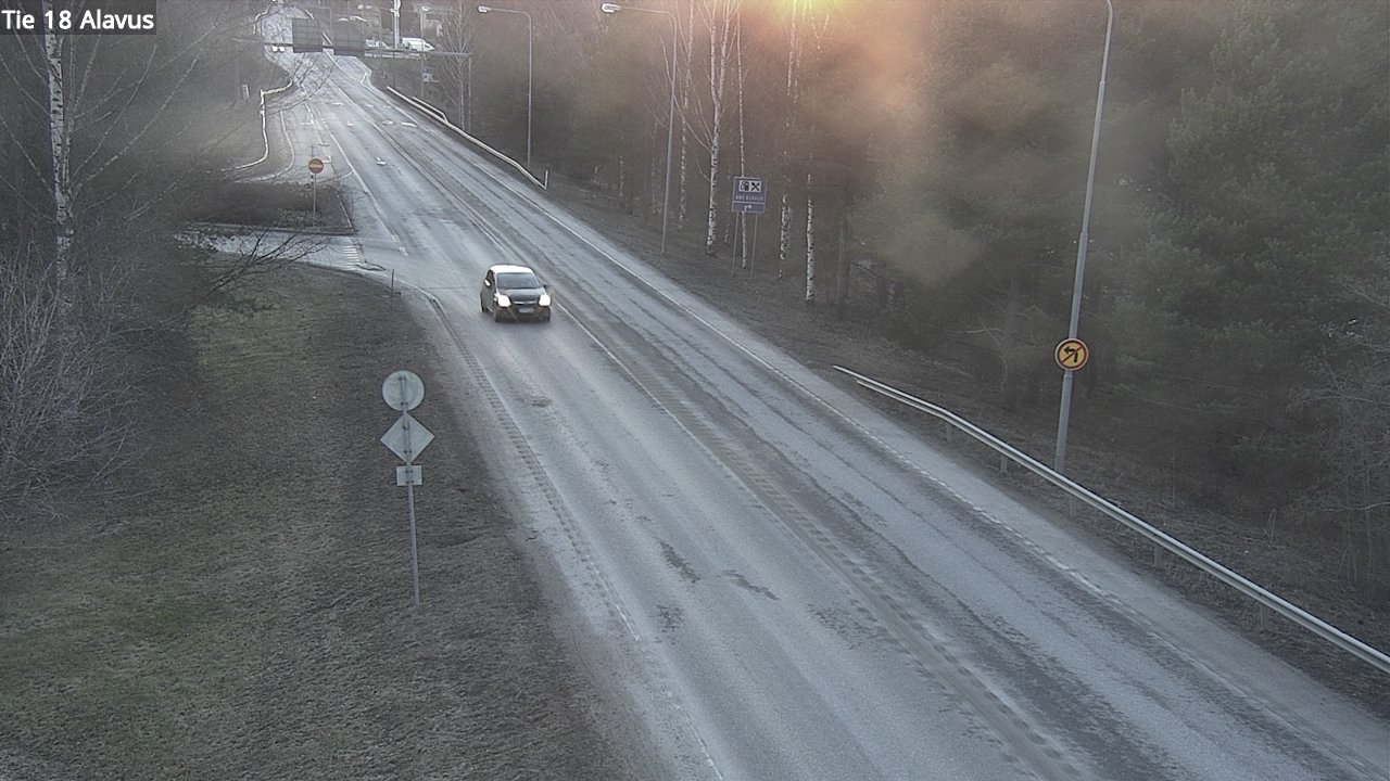 Weather Camera Image Road 18 Alavus, Alavus, Etelä-Pohjanmaa
