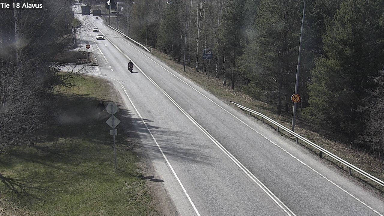 Weather Camera Image Väg 18 Alavo, Alavus, Etelä-Pohjanmaa