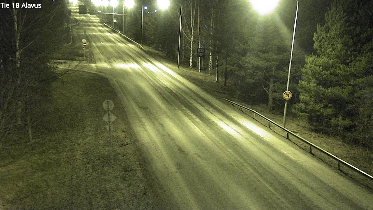Weather Camera Image Road 18 Alavus, Alavus, Etelä-Pohjanmaa