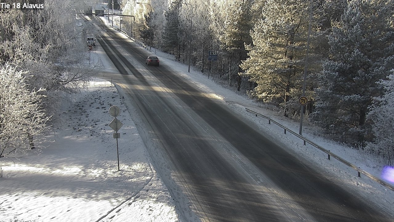 Weather Camera Image Road 18 Alavus, Alavus, Etelä-Pohjanmaa
