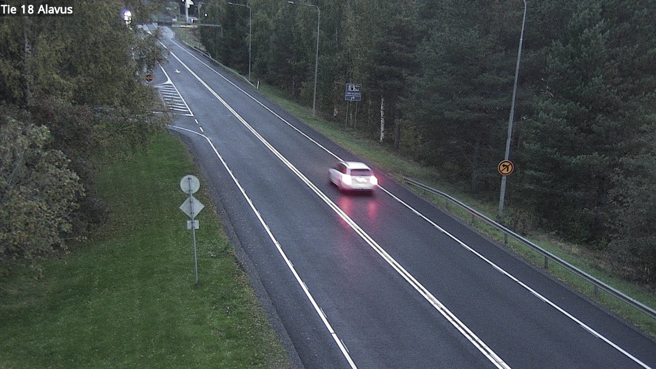 Weather Camera Image Road 18 Alavus, Alavus, Etelä-Pohjanmaa