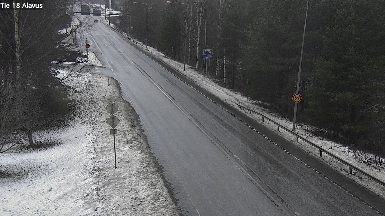 Weather Camera Image Road 18 Alavus, Alavus, Etelä-Pohjanmaa