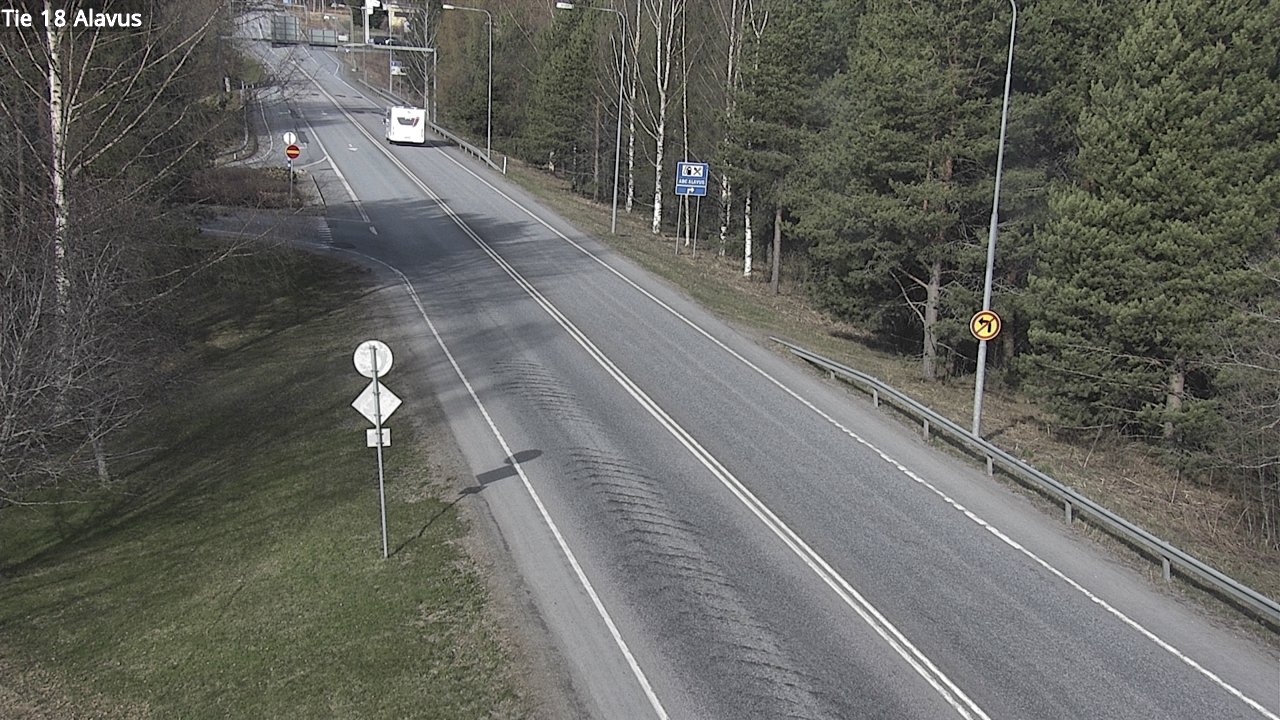 Weather Camera Image Road 18 Alavus, Alavus, Etelä-Pohjanmaa