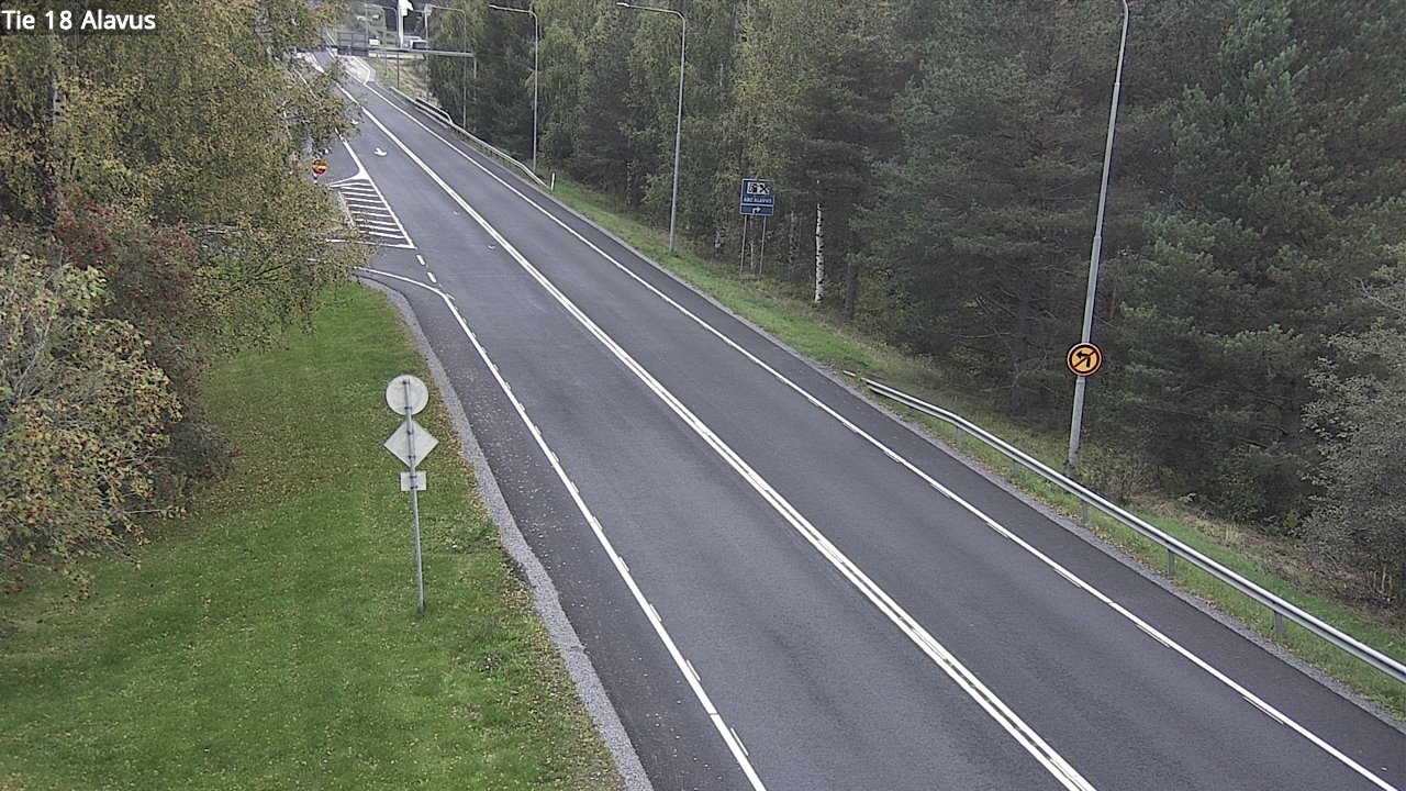 Weather Camera Image Road 18 Alavus, Alavus, Etelä-Pohjanmaa