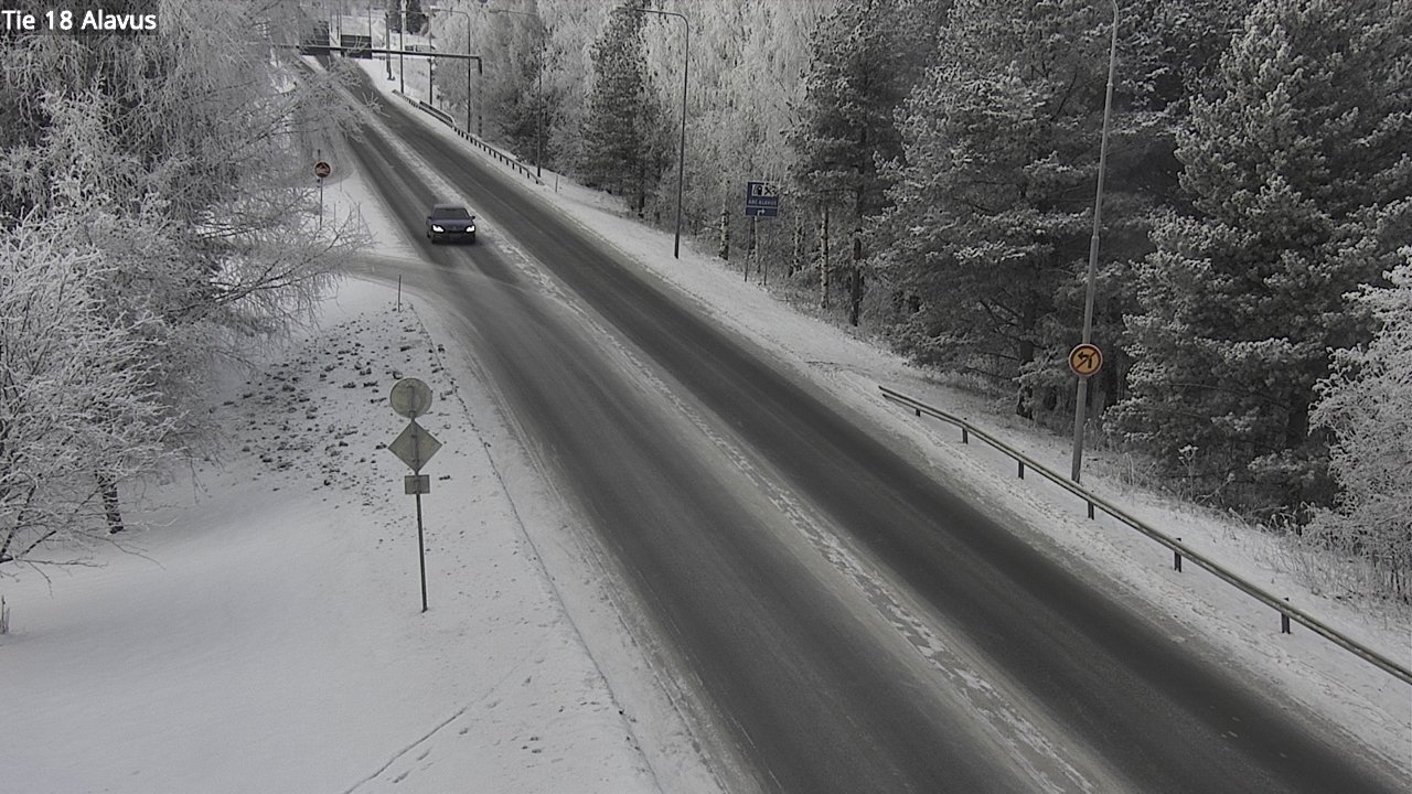 Weather Camera Image Väg 18 Alavo, Alavus, Etelä-Pohjanmaa