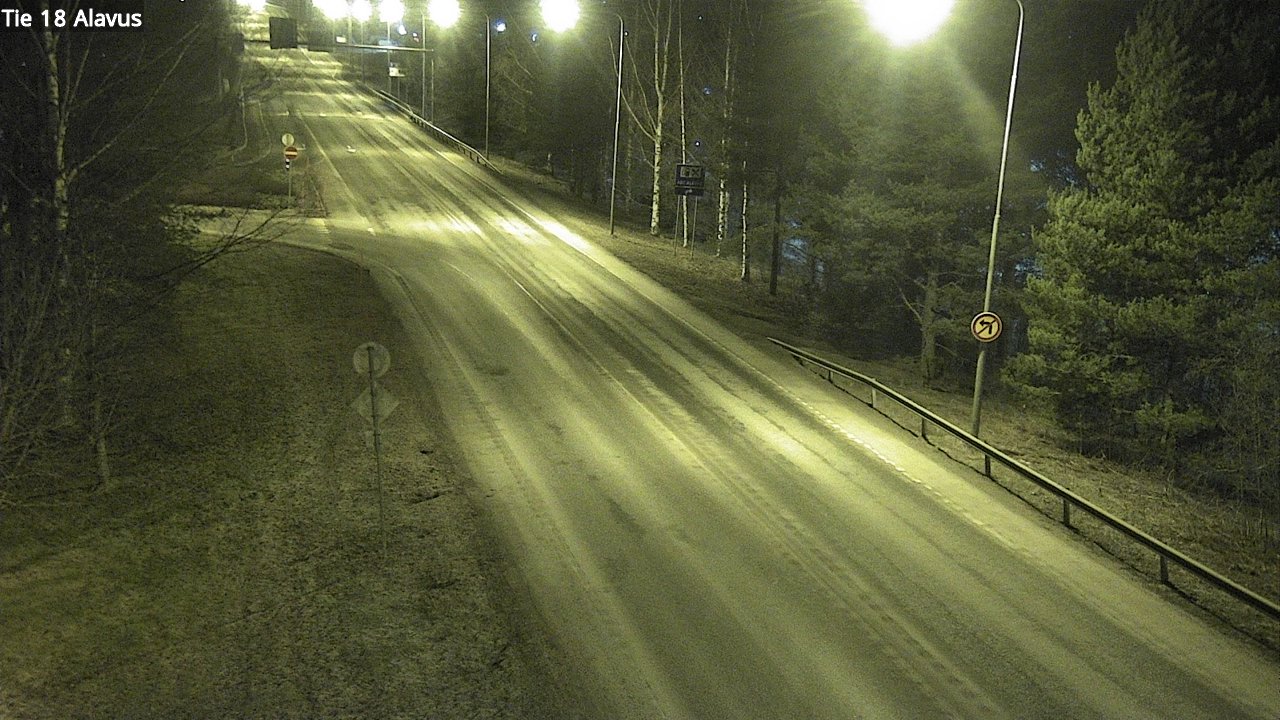 Weather Camera Image Road 18 Alavus, Alavus, Etelä-Pohjanmaa