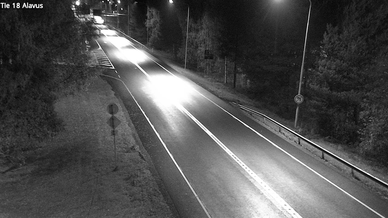 Weather Camera Image Road 18 Alavus, Alavus, Etelä-Pohjanmaa