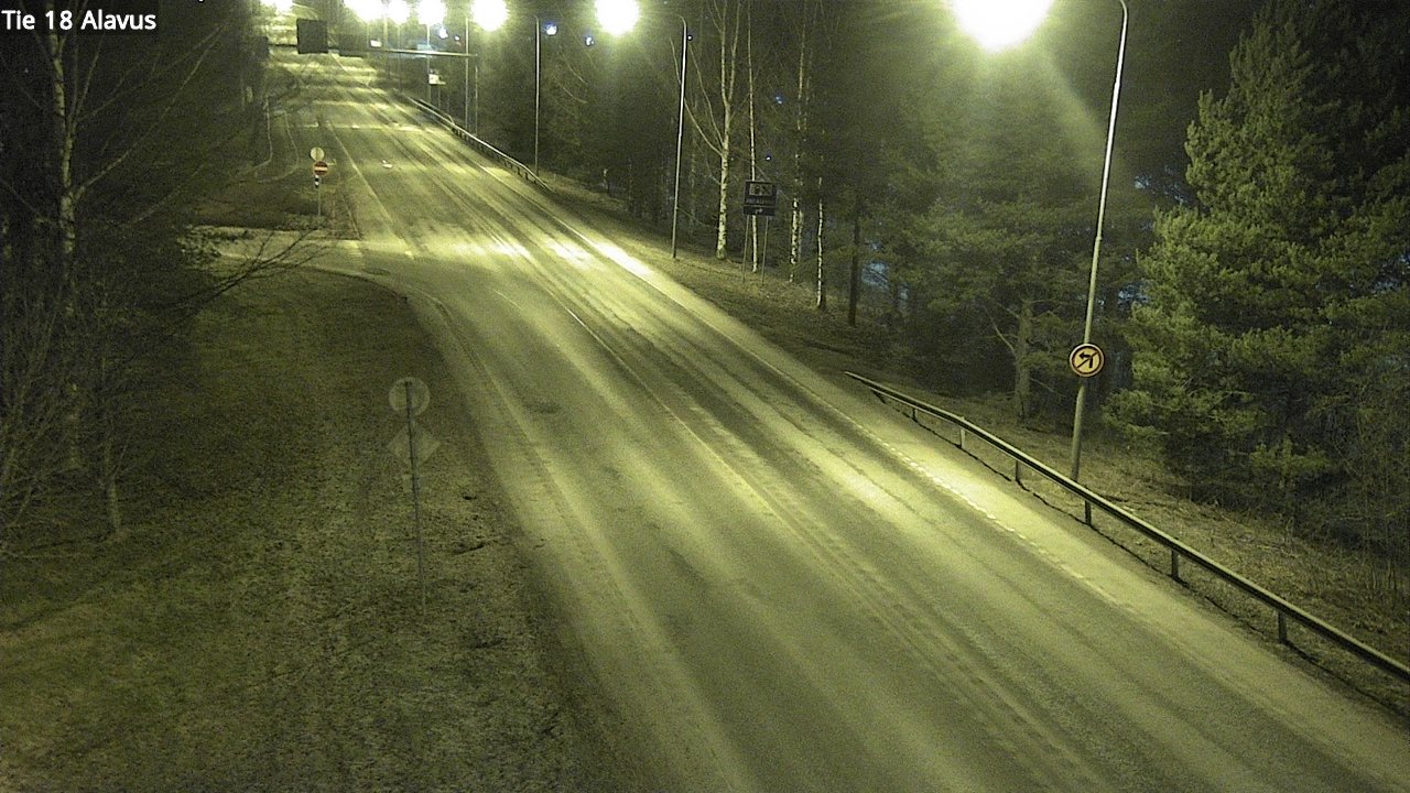 Weather Camera Image Road 18 Alavus, Alavus, Etelä-Pohjanmaa