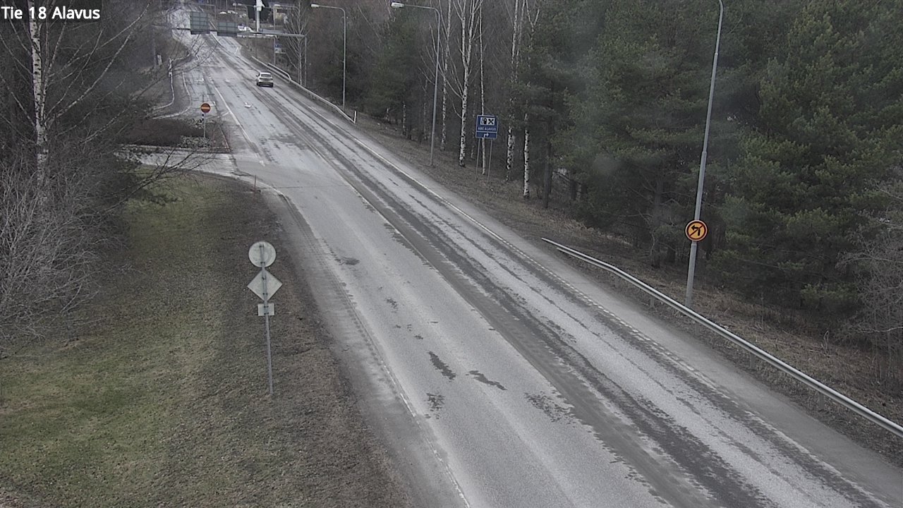 Weather Camera Image Väg 18 Alavo, Alavus, Etelä-Pohjanmaa