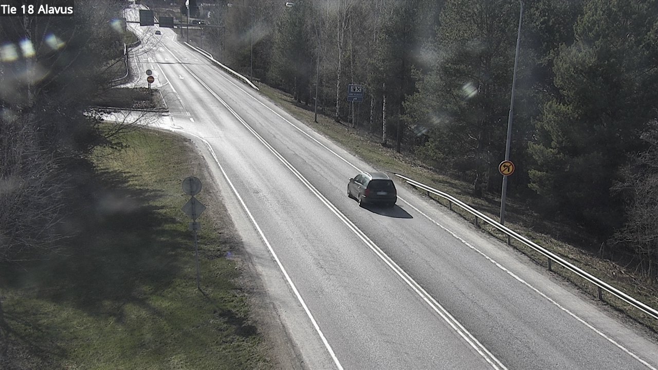 Weather Camera Image Väg 18 Alavo, Alavus, Etelä-Pohjanmaa