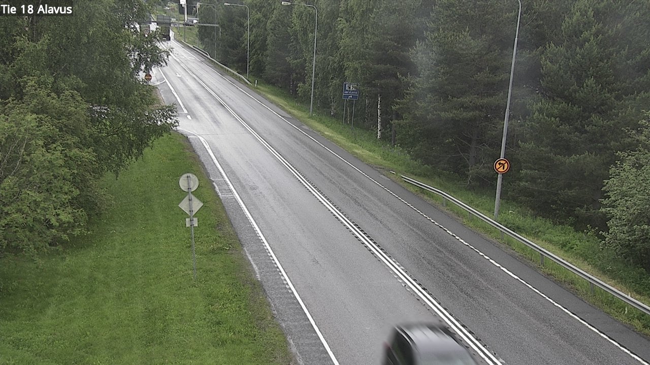Weather Camera Image Väg 18 Alavo, Alavus, Etelä-Pohjanmaa