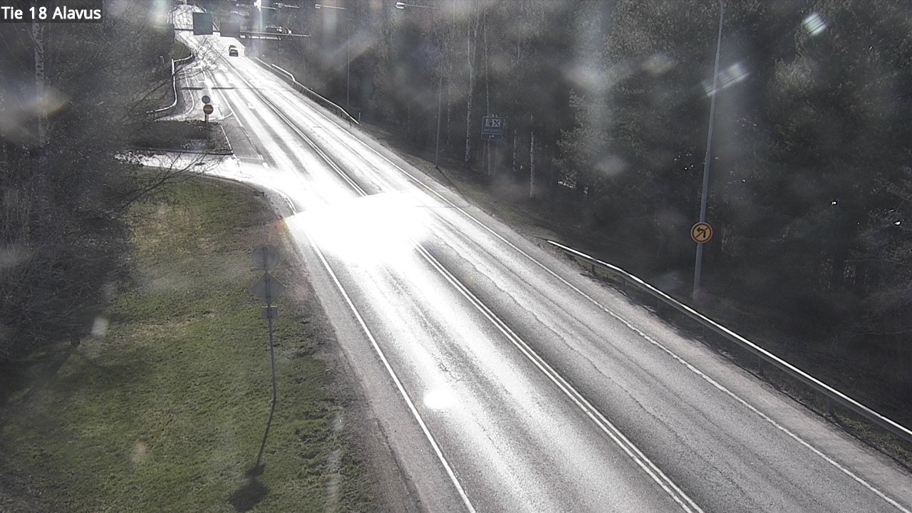 Weather Camera Image Väg 18 Alavo, Alavus, Etelä-Pohjanmaa