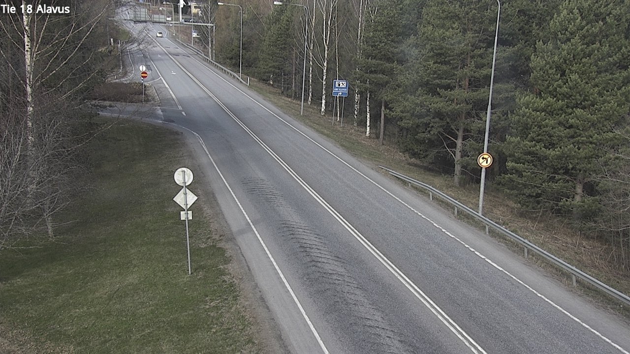 Weather Camera Image Road 18 Alavus, Alavus, Etelä-Pohjanmaa
