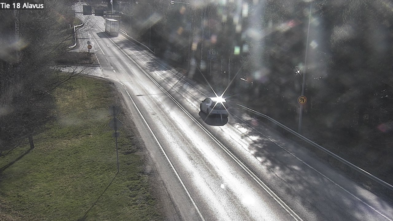 Weather Camera Image Väg 18 Alavo, Alavus, Etelä-Pohjanmaa