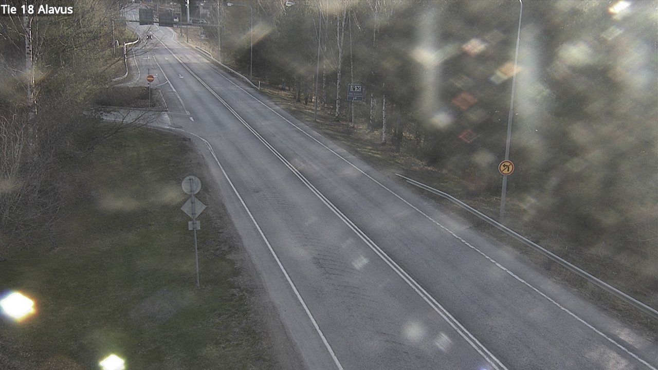 Weather Camera Image Väg 18 Alavo, Alavus, Etelä-Pohjanmaa