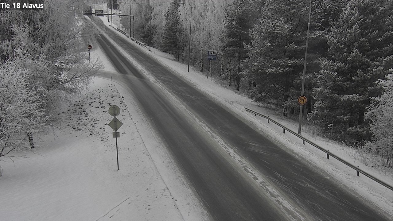 Weather Camera Image Väg 18 Alavo, Alavus, Etelä-Pohjanmaa