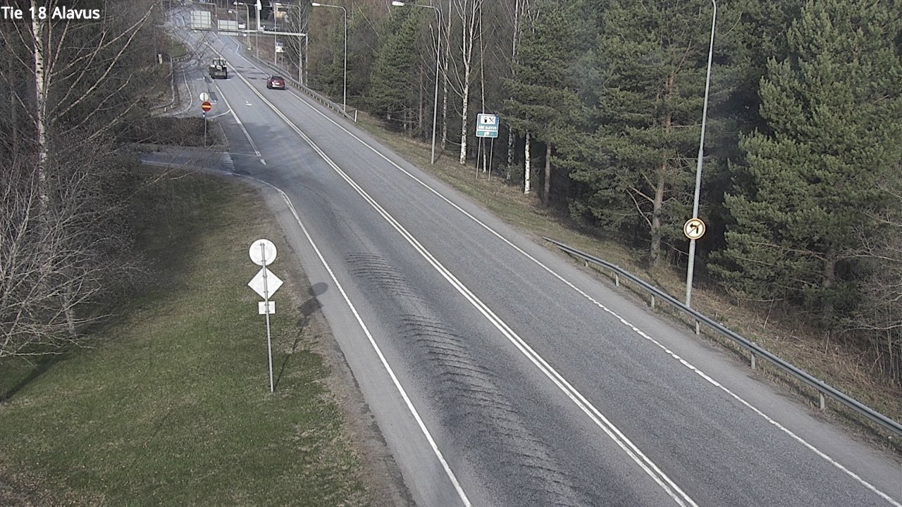 Weather Camera Image Road 18 Alavus, Alavus, Etelä-Pohjanmaa