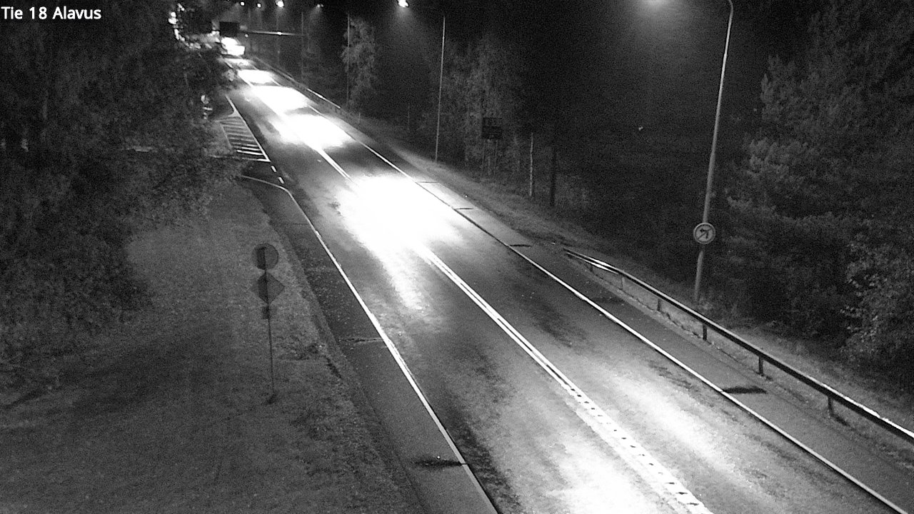 Weather Camera Image Road 18 Alavus, Alavus, Etelä-Pohjanmaa