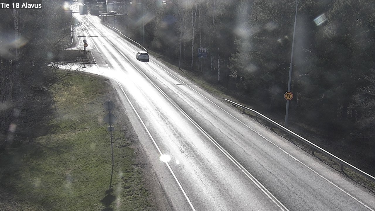 Weather Camera Image Väg 18 Alavo, Alavus, Etelä-Pohjanmaa
