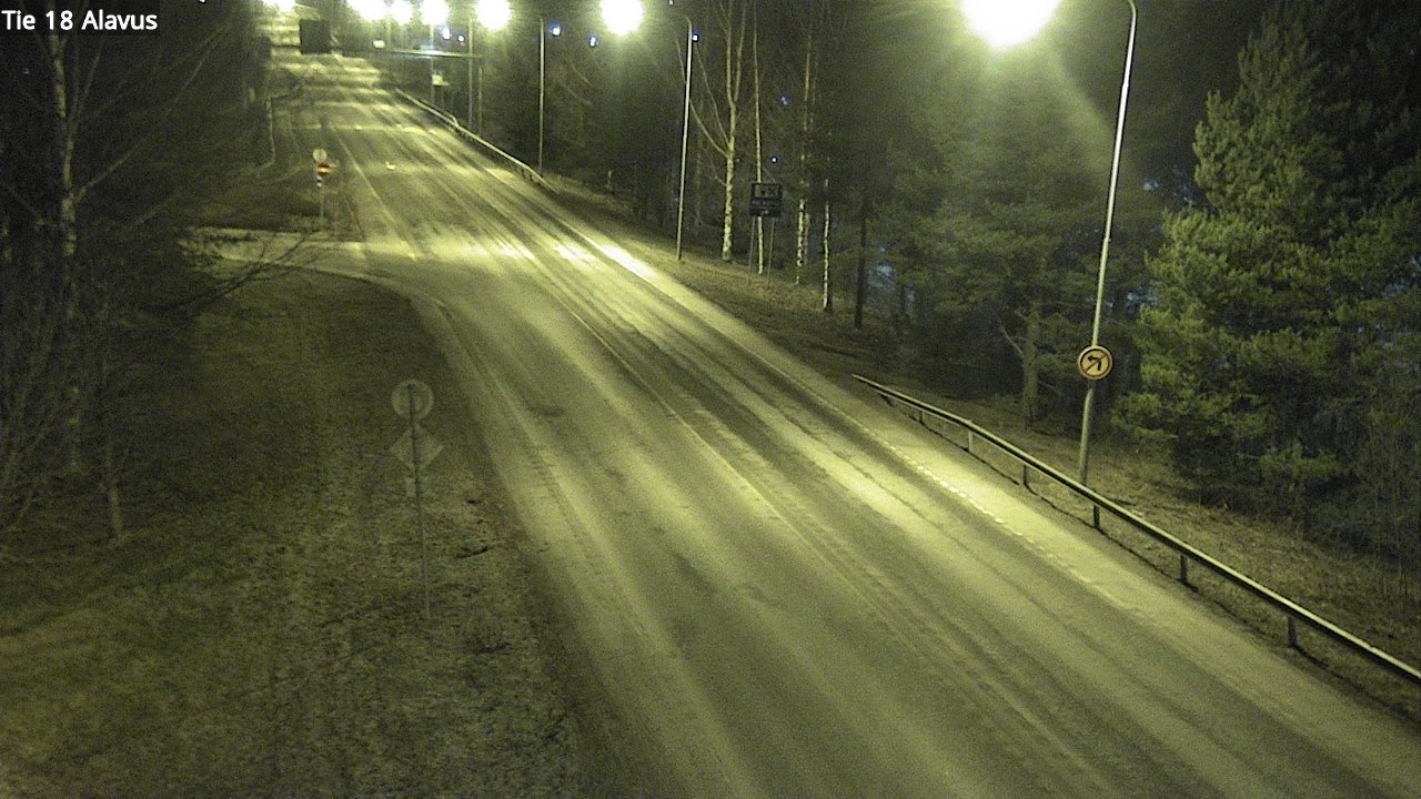 Weather Camera Image Road 18 Alavus, Alavus, Etelä-Pohjanmaa