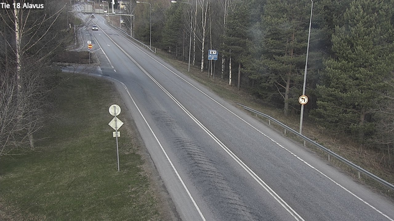 Weather Camera Image Road 18 Alavus, Alavus, Etelä-Pohjanmaa