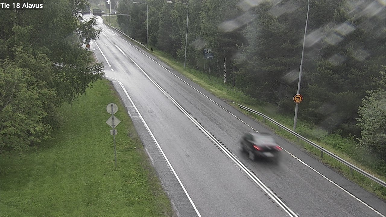 Weather Camera Image Väg 18 Alavo, Alavus, Etelä-Pohjanmaa