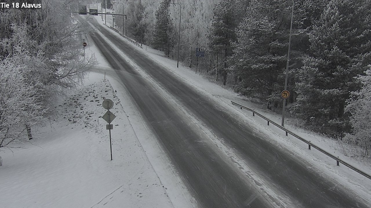 Weather Camera Image Väg 18 Alavo, Alavus, Etelä-Pohjanmaa