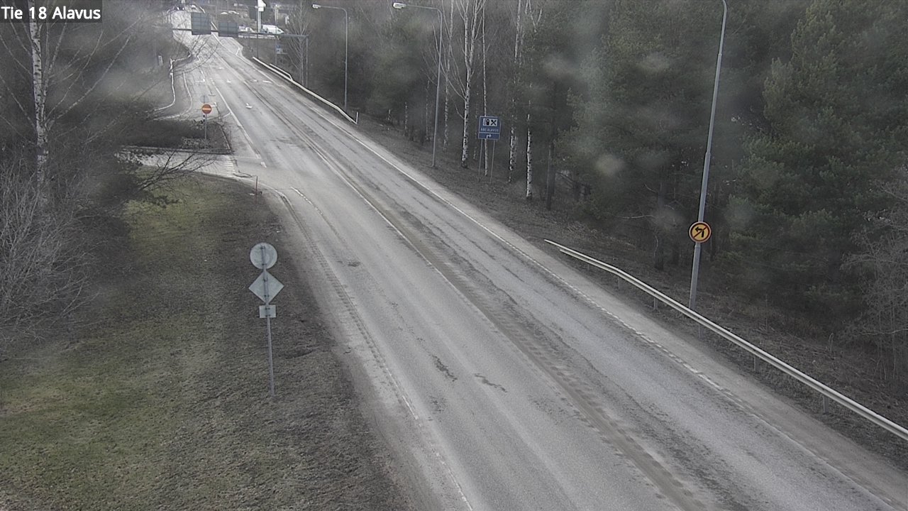 Weather Camera Image Road 18 Alavus, Alavus, Etelä-Pohjanmaa