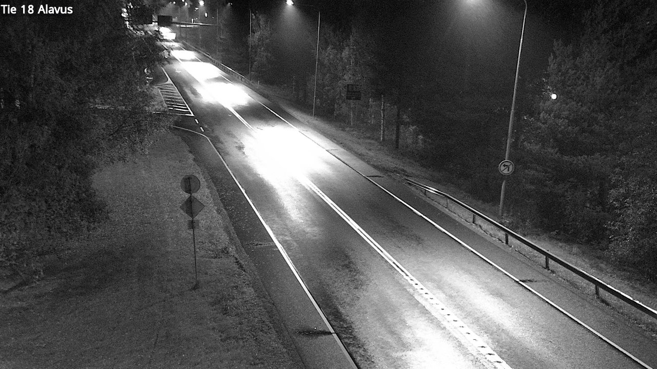 Weather Camera Image Road 18 Alavus, Alavus, Etelä-Pohjanmaa