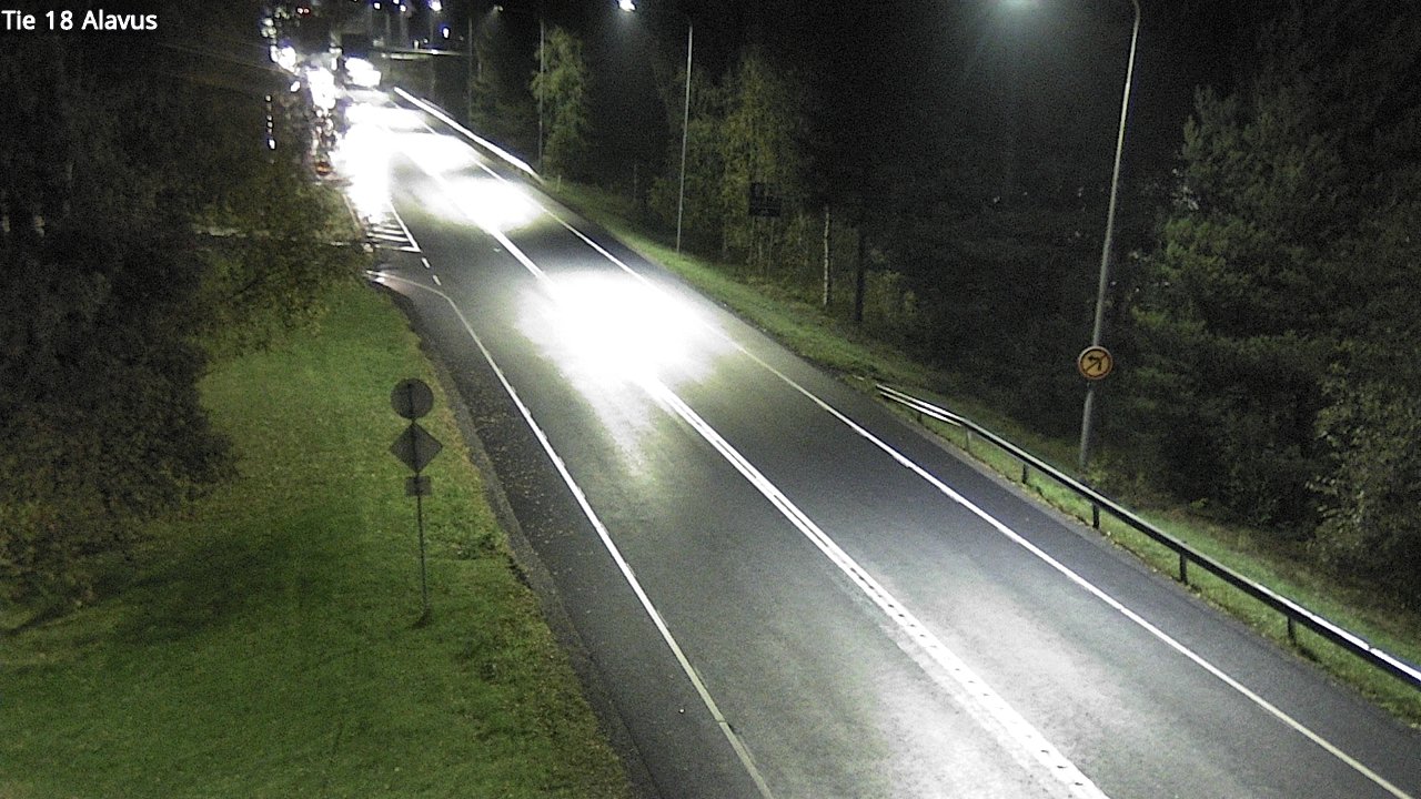 Weather Camera Image Road 18 Alavus, Alavus, Etelä-Pohjanmaa