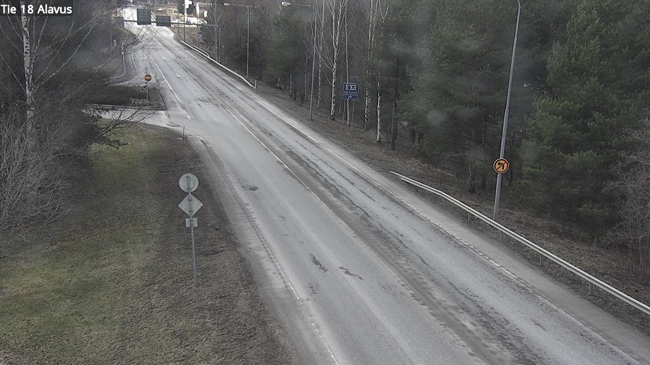 Weather Camera Image Road 18 Alavus, Alavus, Etelä-Pohjanmaa
