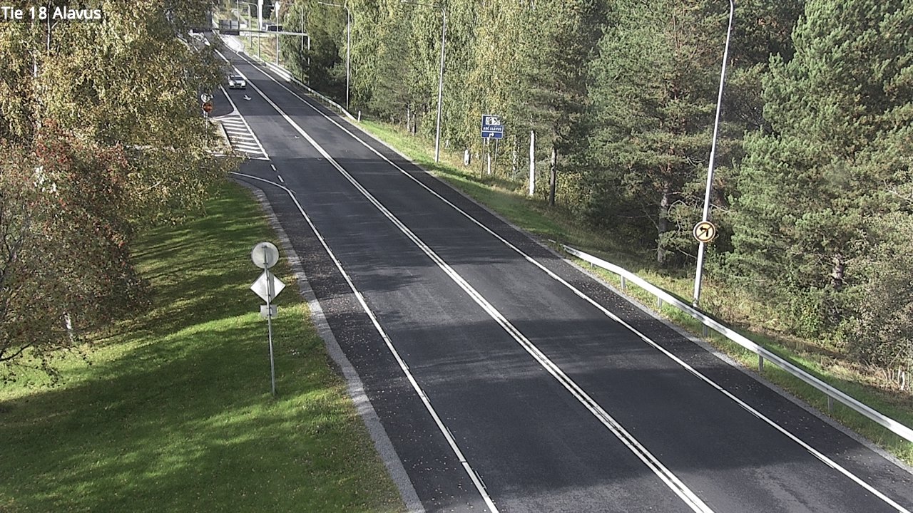 Weather Camera Image Väg 18 Alavo, Alavus, Etelä-Pohjanmaa