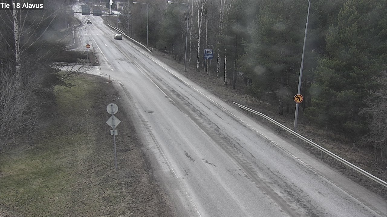 Weather Camera Image Road 18 Alavus, Alavus, Etelä-Pohjanmaa