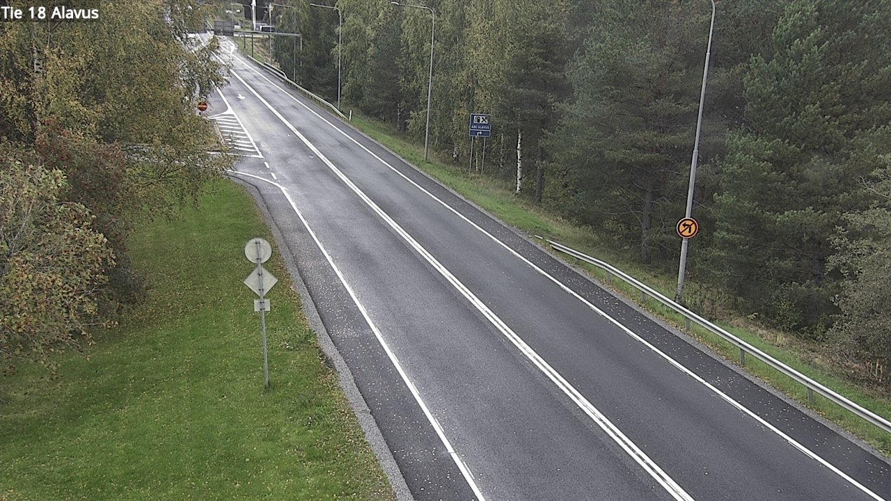 Weather Camera Image Road 18 Alavus, Alavus, Etelä-Pohjanmaa