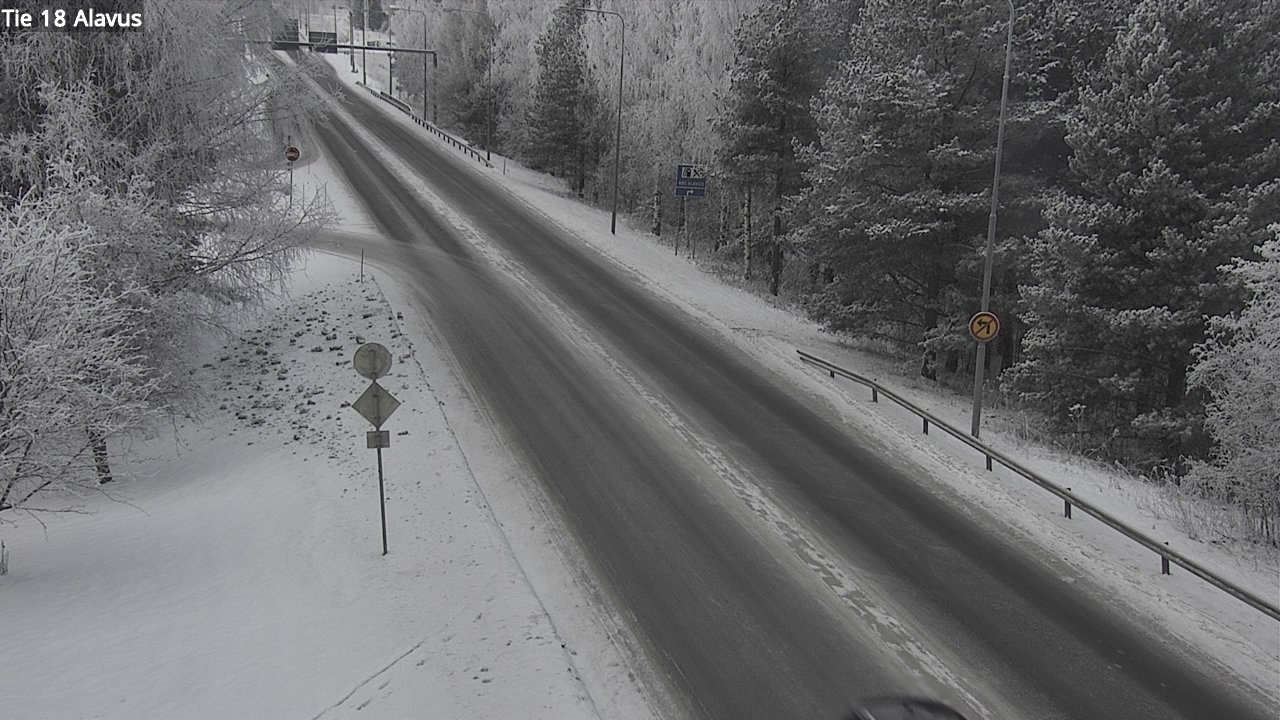 Weather Camera Image Väg 18 Alavo, Alavus, Etelä-Pohjanmaa
