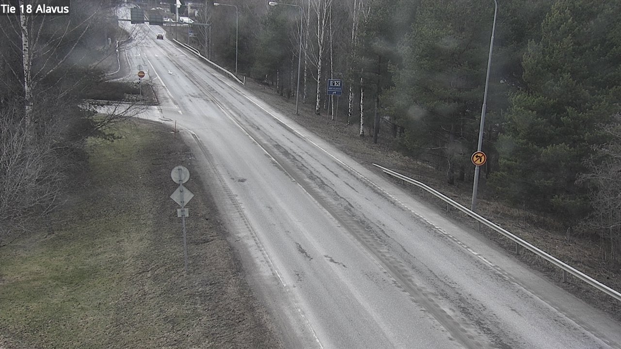 Weather Camera Image Road 18 Alavus, Alavus, Etelä-Pohjanmaa