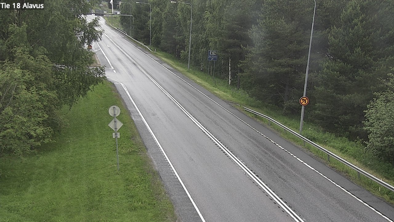 Weather Camera Image Road 18 Alavus, Alavus, Etelä-Pohjanmaa