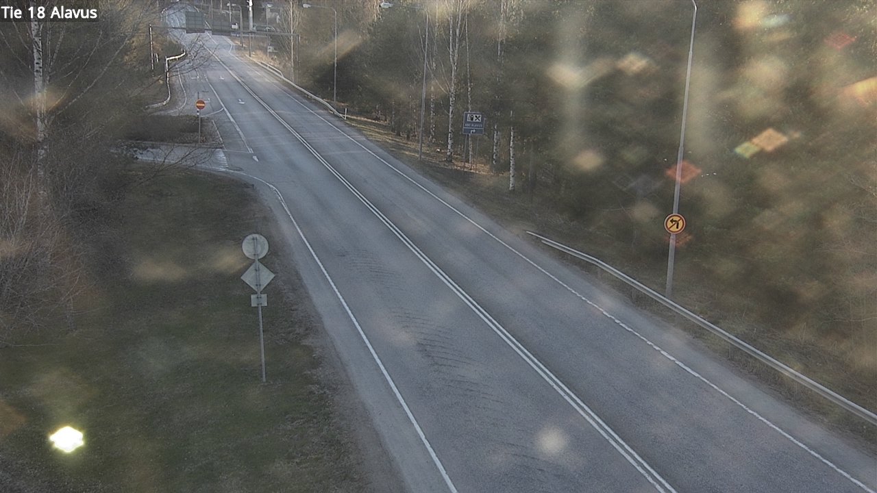 Weather Camera Image Väg 18 Alavo, Alavus, Etelä-Pohjanmaa