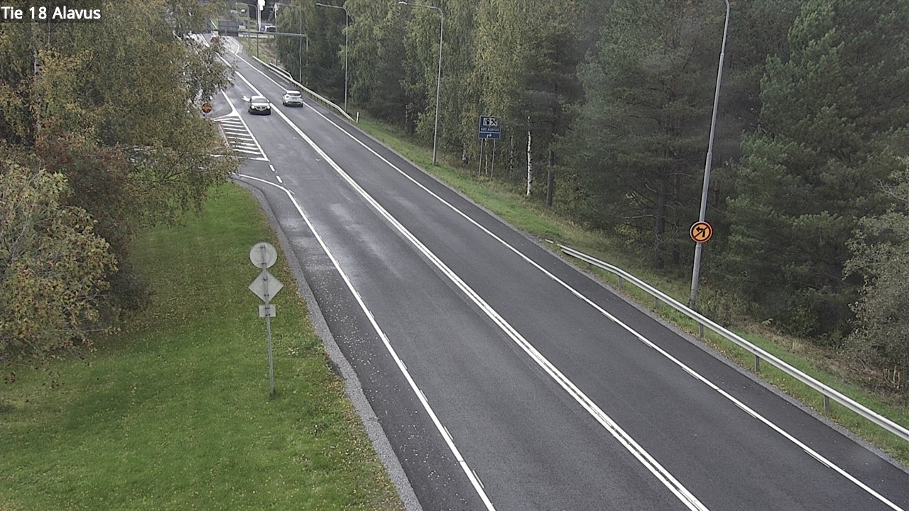 Weather Camera Image Road 18 Alavus, Alavus, Etelä-Pohjanmaa