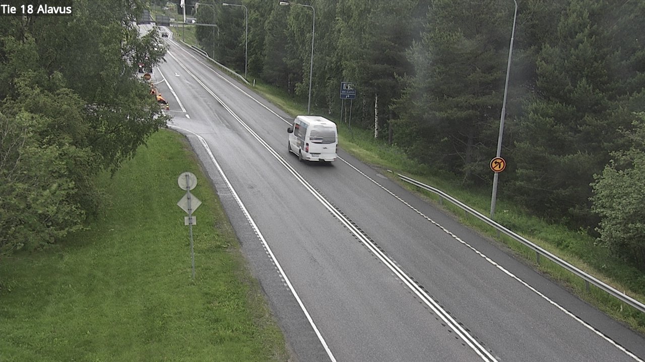 Weather Camera Image Väg 18 Alavo, Alavus, Etelä-Pohjanmaa