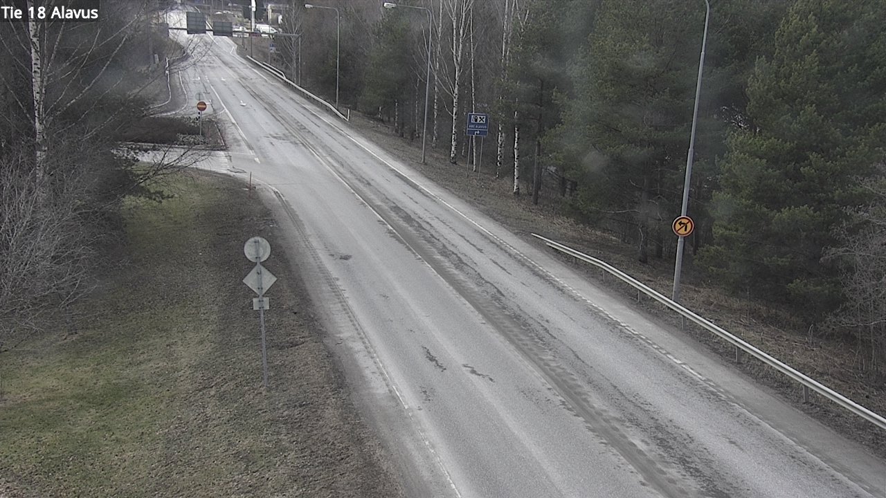 Weather Camera Image Road 18 Alavus, Alavus, Etelä-Pohjanmaa