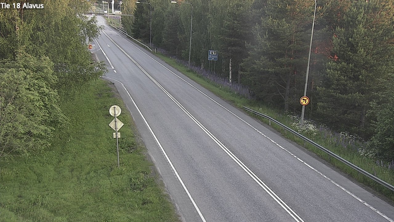 Weather Camera Image Road 18 Alavus, Alavus, Etelä-Pohjanmaa