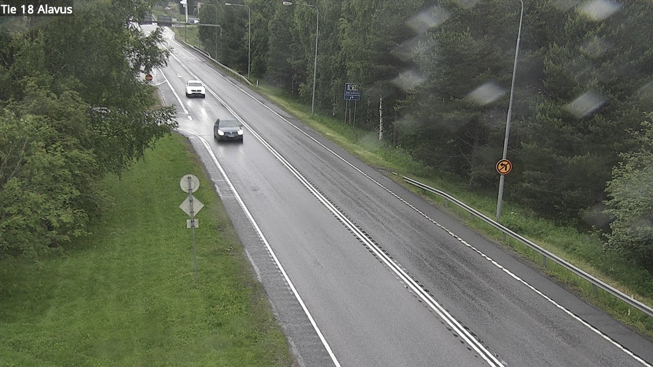 Weather Camera Image Väg 18 Alavo, Alavus, Etelä-Pohjanmaa