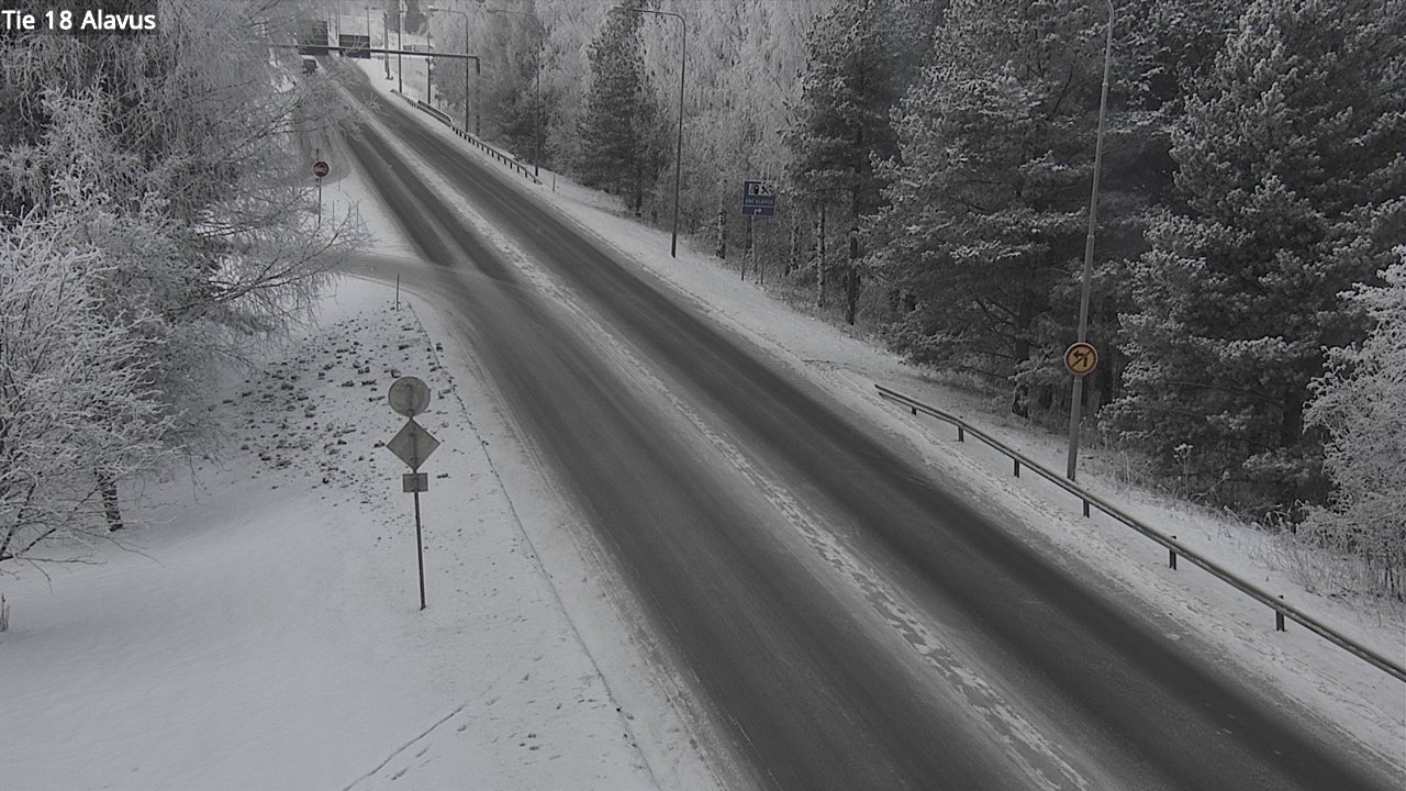 Weather Camera Image Väg 18 Alavo, Alavus, Etelä-Pohjanmaa