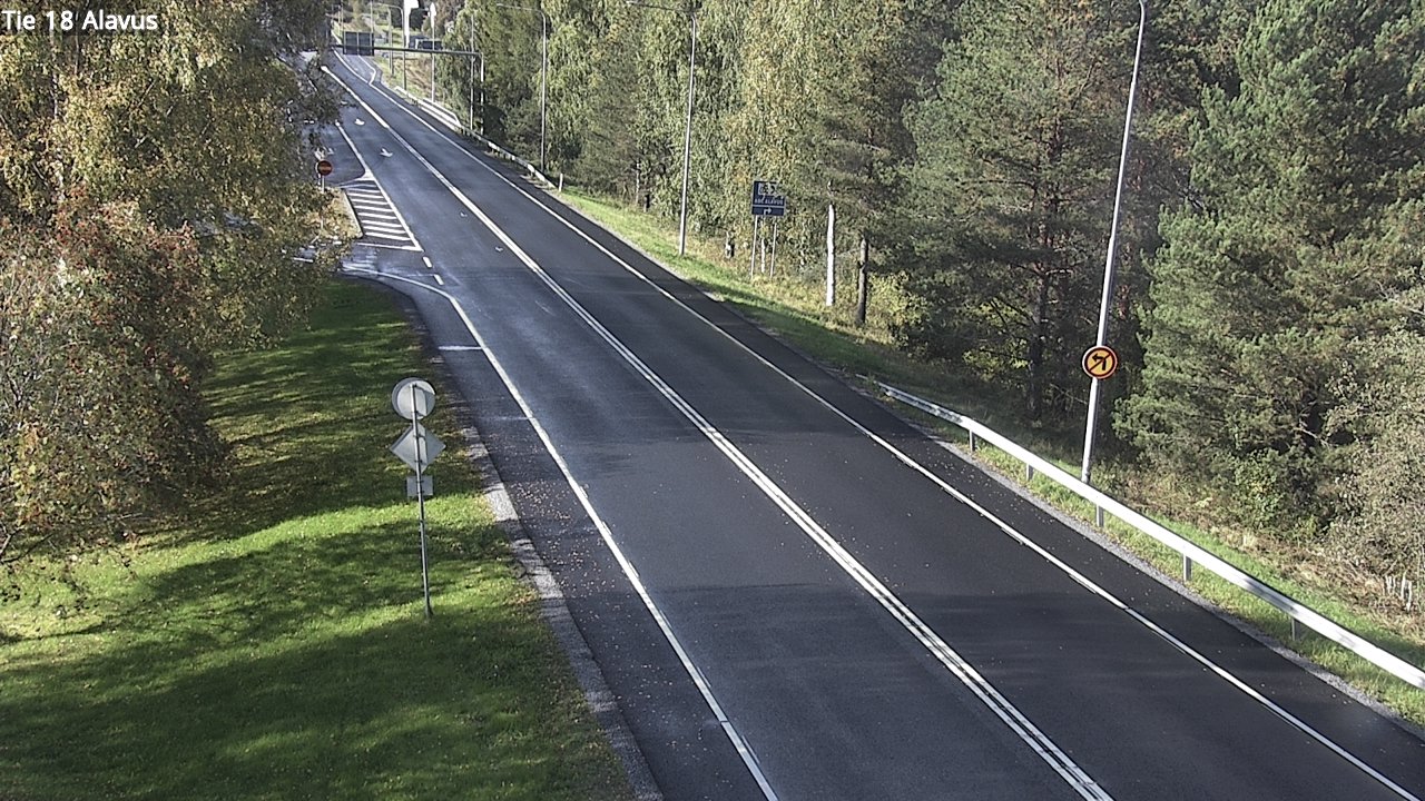 Weather Camera Image Road 18 Alavus, Alavus, Etelä-Pohjanmaa