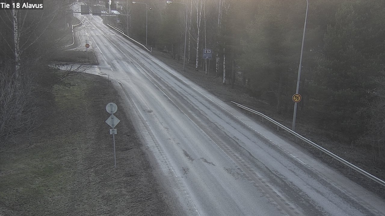 Weather Camera Image Road 18 Alavus, Alavus, Etelä-Pohjanmaa
