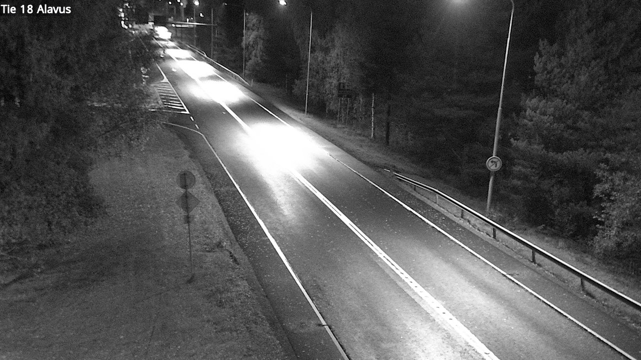 Weather Camera Image Road 18 Alavus, Alavus, Etelä-Pohjanmaa