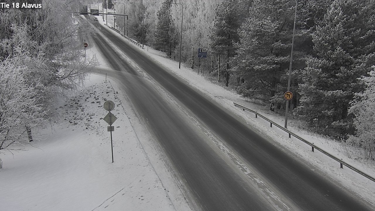 Weather Camera Image Väg 18 Alavo, Alavus, Etelä-Pohjanmaa