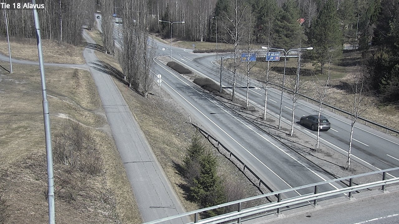 Weather Camera Image Road 18 Alavus, Alavus, Etelä-Pohjanmaa