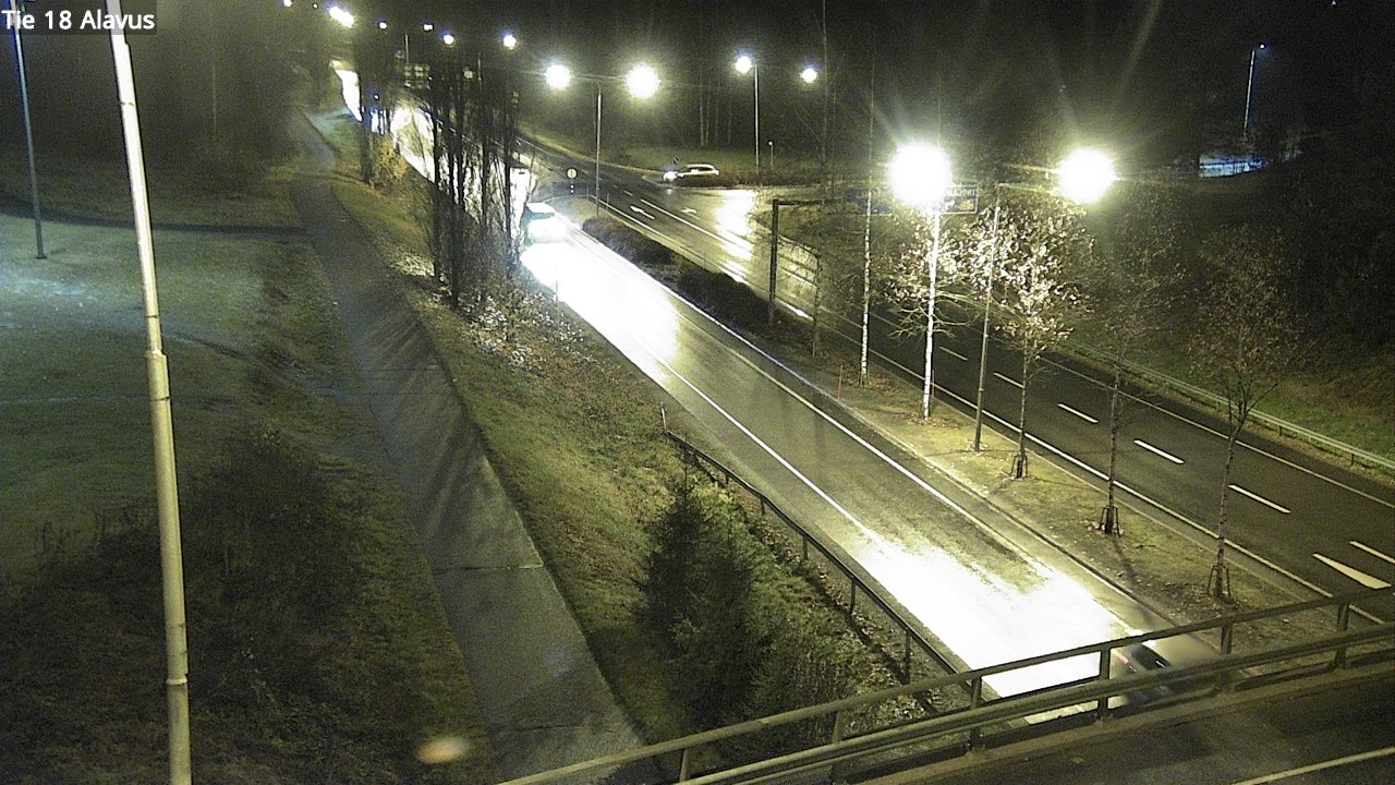Weather Camera Image Road 18 Alavus, Alavus, Etelä-Pohjanmaa